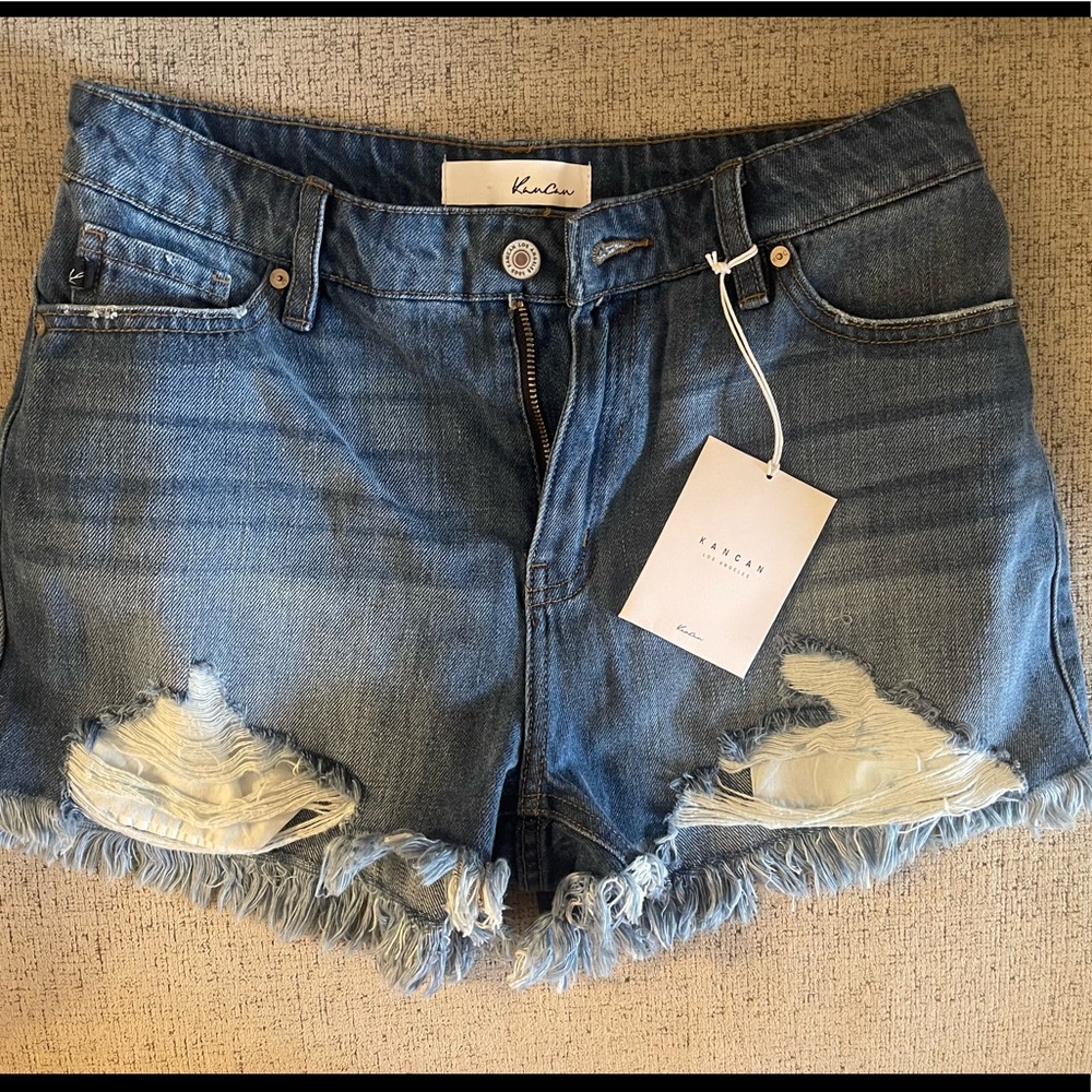 KanCan high rise short NWT